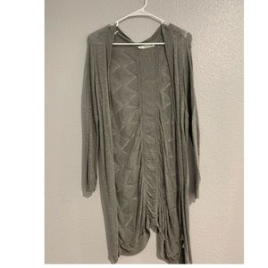 Lightweight grey cardigan